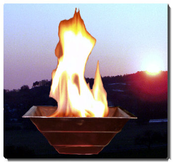 Agnihotra wird genau bei Sonnenauf- und -untergang durchgefhrt